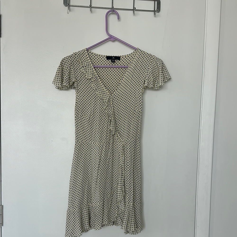 Polka Dot Wrap Dress